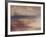 Coastal View at Sunset-JMW Turner-Framed Giclee Print