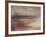 Coastal View at Sunset-JMW Turner-Framed Giclee Print