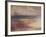 Coastal View at Sunset-JMW Turner-Framed Giclee Print