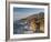 Coastal View by Castle Rock at Sunset, Big Sur Area, Central Coast, California, Usa-Walter Bibikow-Framed Photographic Print