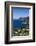 Coastal View of Pino, Le Cap Corse, Corsica, France-Walter Bibikow-Framed Photographic Print