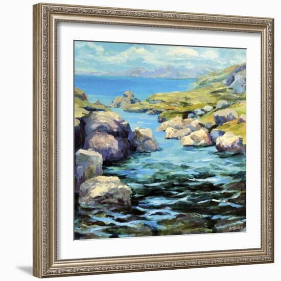 Coastal View-Julian Askins-Framed Giclee Print