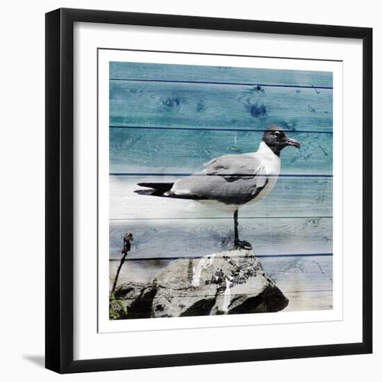 Coastal View-Sheldon Lewis-Framed Art Print