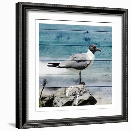 Coastal View-Sheldon Lewis-Framed Art Print