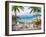 Coastal View-Sung Kim-Framed Art Print