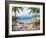 Coastal View-Sung Kim-Framed Art Print