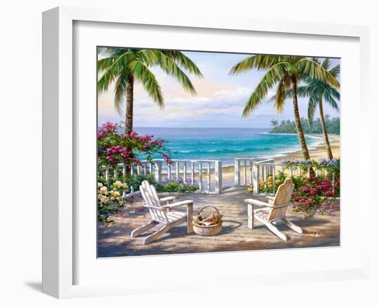 Coastal View-Sung Kim-Framed Art Print