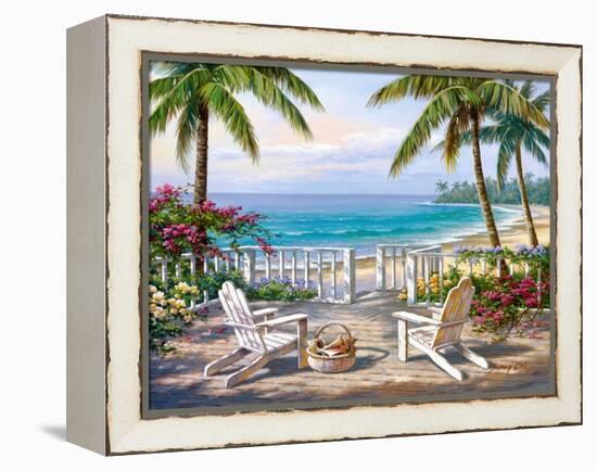 Coastal View-Sung Kim-Framed Stretched Canvas