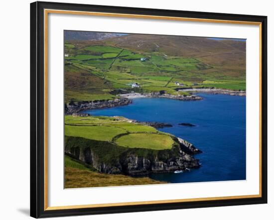 Coastal Views on the Beara Way, Near Ballydonegan, Beara Peninsula, County Cork, Ireland-null-Framed Photographic Print