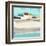 Coastal Village II-June Vess-Framed Art Print