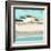 Coastal Village II-June Vess-Framed Art Print