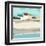 Coastal Village II-June Vess-Framed Art Print