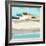 Coastal Village II-June Vess-Framed Art Print