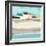 Coastal Village II-June Vess-Framed Art Print