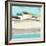 Coastal Village II-June Vess-Framed Art Print