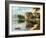 Coastal Village-Paline-Framed Art Print