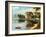 Coastal Village-Paline-Framed Art Print