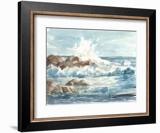 Coastal Watercolor I-Ethan Harper-Framed Art Print