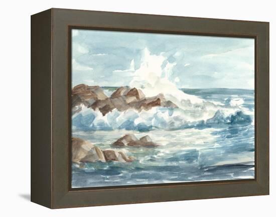 Coastal Watercolor I-Ethan Harper-Framed Stretched Canvas