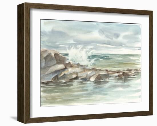 Coastal Watercolor IV-Ethan Harper-Framed Art Print