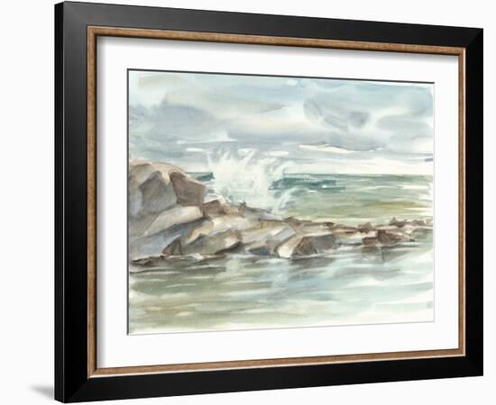 Coastal Watercolor IV-Ethan Harper-Framed Art Print