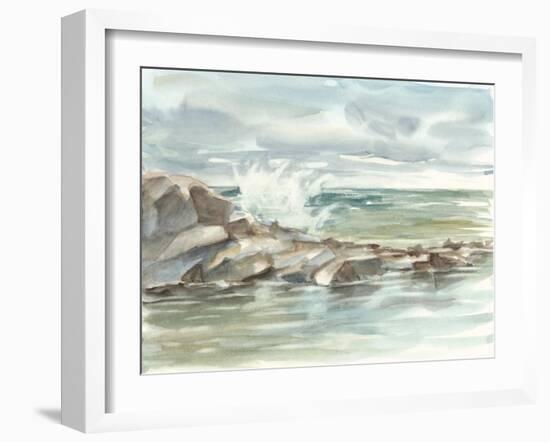 Coastal Watercolor IV-Ethan Harper-Framed Art Print