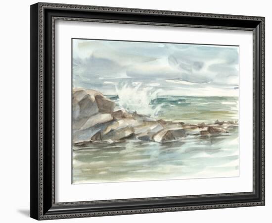 Coastal Watercolor IV-Ethan Harper-Framed Art Print