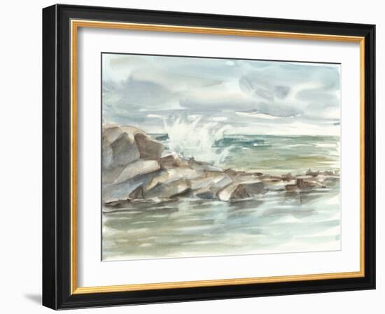 Coastal Watercolor IV-Ethan Harper-Framed Art Print