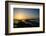 Coastal Waters At Sunset-Chuck Burdick-Framed Photographic Print
