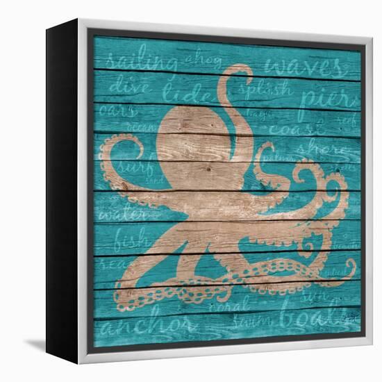 Coastal Wonder I-Julie DeRice-Framed Stretched Canvas