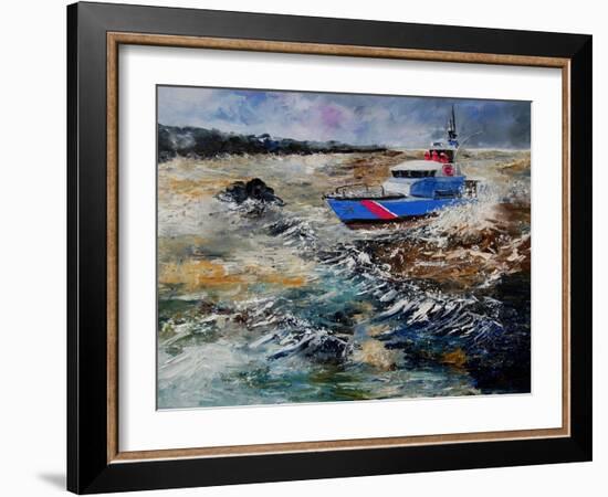 Coastguards-Pol Ledent-Framed Art Print