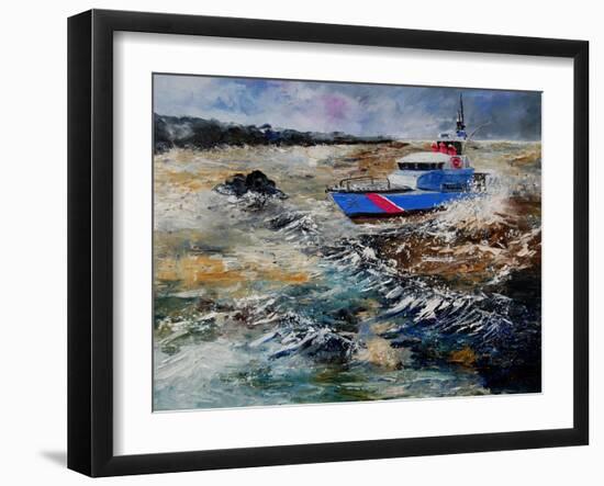 Coastguards-Pol Ledent-Framed Art Print