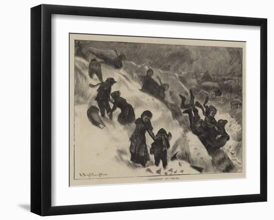 Coasting at Omaha-Arthur Boyd Houghton-Framed Giclee Print