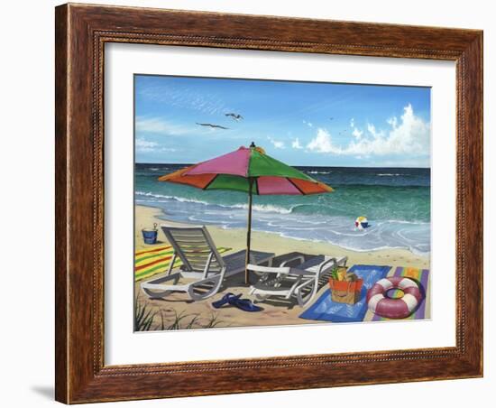 Coasting Through-Scott Westmoreland-Framed Art Print