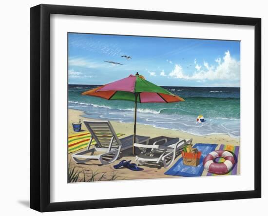 Coasting Through-Scott Westmoreland-Framed Art Print