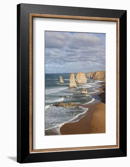 Coastline, 12 Apostles, Great Ocean Road, Port Campbell Np, Victoria, Australia-Martin Zwick-Framed Photographic Print