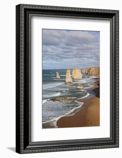 Coastline, 12 Apostles, Great Ocean Road, Port Campbell Np, Victoria, Australia-Martin Zwick-Framed Photographic Print