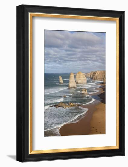 Coastline, 12 Apostles, Great Ocean Road, Port Campbell Np, Victoria, Australia-Martin Zwick-Framed Photographic Print