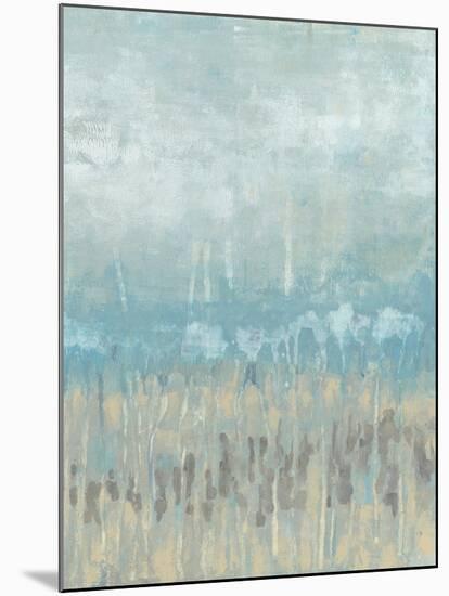 Coastline Abstraction II-Jennifer Goldberger-Mounted Premium Giclee Print