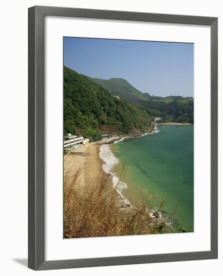 Coastline and Beach at Clearwater Bay in the New Territories, Hong Kong, China Asia-Fraser Hall-Framed Photographic Print