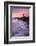 Coastline and Portland Bill Lighthouse at sunset, UK-Ross Hoddinott-Framed Photographic Print