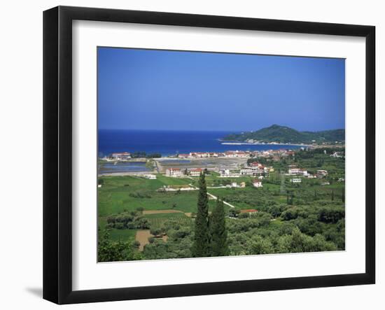 Coastline at Alykes and Alykanas, Zakynthos, Ionian Islands, Greek Islands, Greece, Europe-Lightfoot Jeremy-Framed Photographic Print