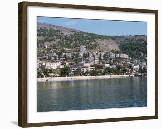 Coastline at Saranda, Albania-R H Productions-Framed Photographic Print