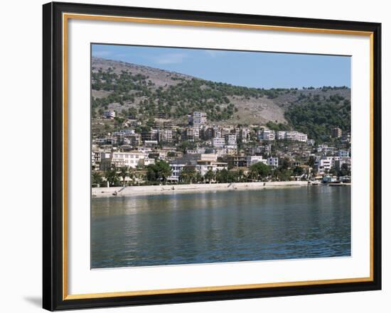 Coastline at Saranda, Albania-R H Productions-Framed Photographic Print