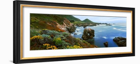 Coastline, Garrapata State Park, Monterey, California, USA-null-Framed Photographic Print