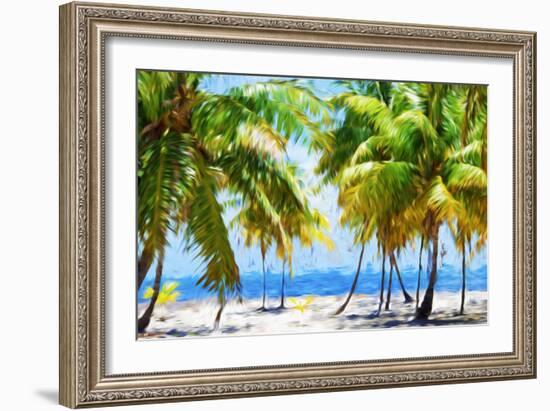 Coastline II - In the Style of Oil Painting-Philippe Hugonnard-Framed Giclee Print