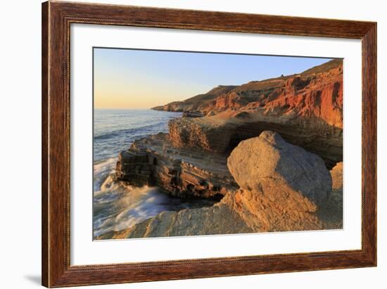 Coastline in Cabrillo National Monument-Richard Cummins-Framed Photographic Print