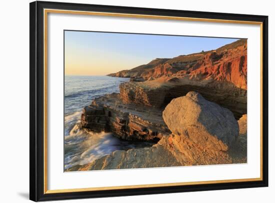 Coastline in Cabrillo National Monument-Richard Cummins-Framed Photographic Print