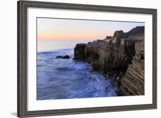 Coastline in Cabrillo National Monument-Richard Cummins-Framed Photographic Print