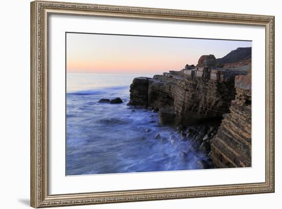 Coastline in Cabrillo National Monument-Richard Cummins-Framed Photographic Print